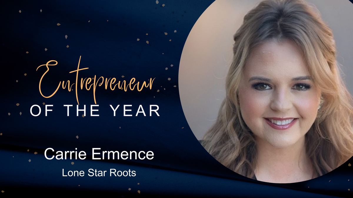 Texas-Sized Energy: Carrie Ermence Wins Entrepreneur of the Year at the Frisco Chamber Gala