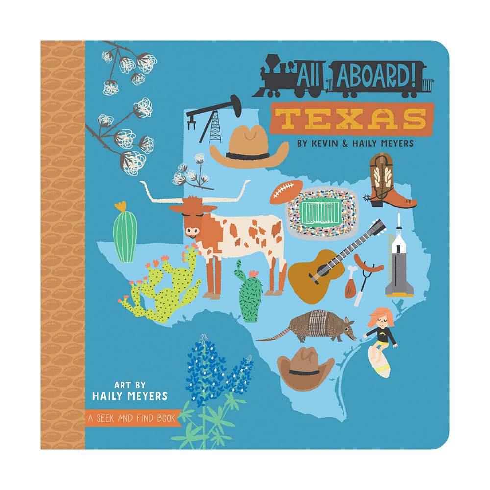 All Aboard! Texas: A Seek & Find Book – Explore Texas Landmarks for Kids