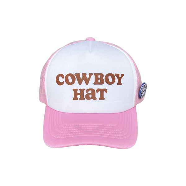 Cowboy Hat Foam Trucker Hat