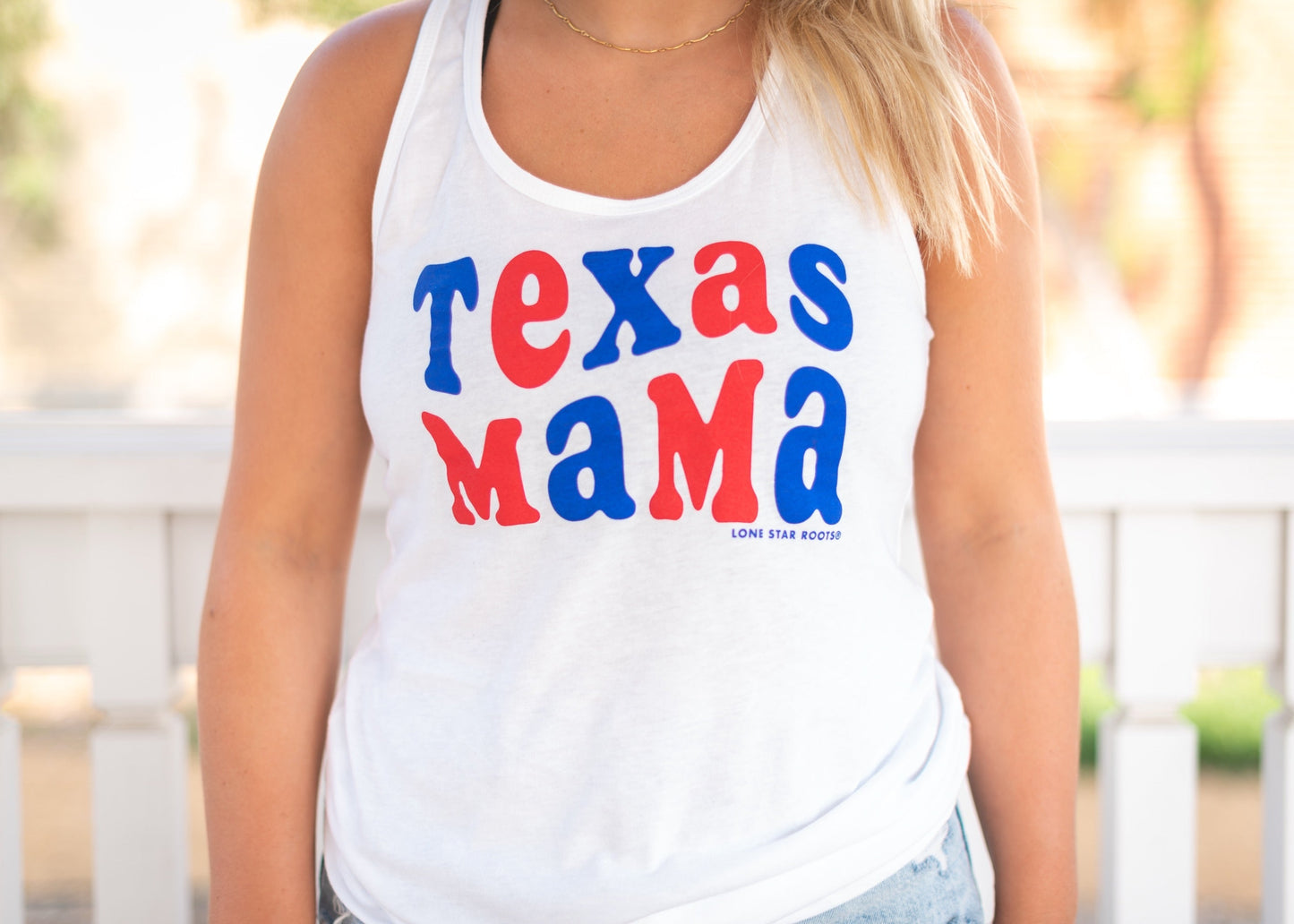 Texas Patriotic Mama Tank