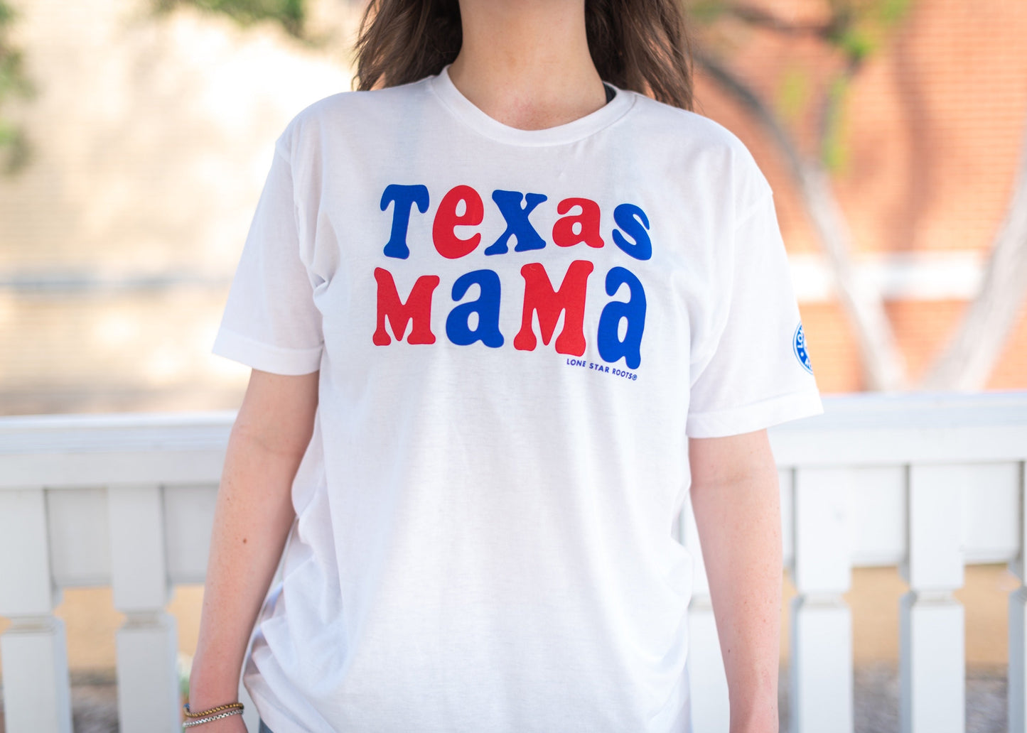 Texas Patriotic Mama T-Shirt