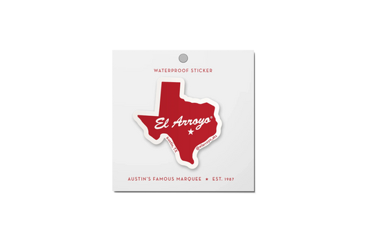 Texas Sticker – Durable Vinyl Decal Featuring Texas Design