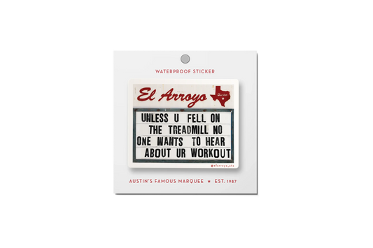 Ur Workout Sticker – Durable Vinyl Decal Featuring Funny Workout Design