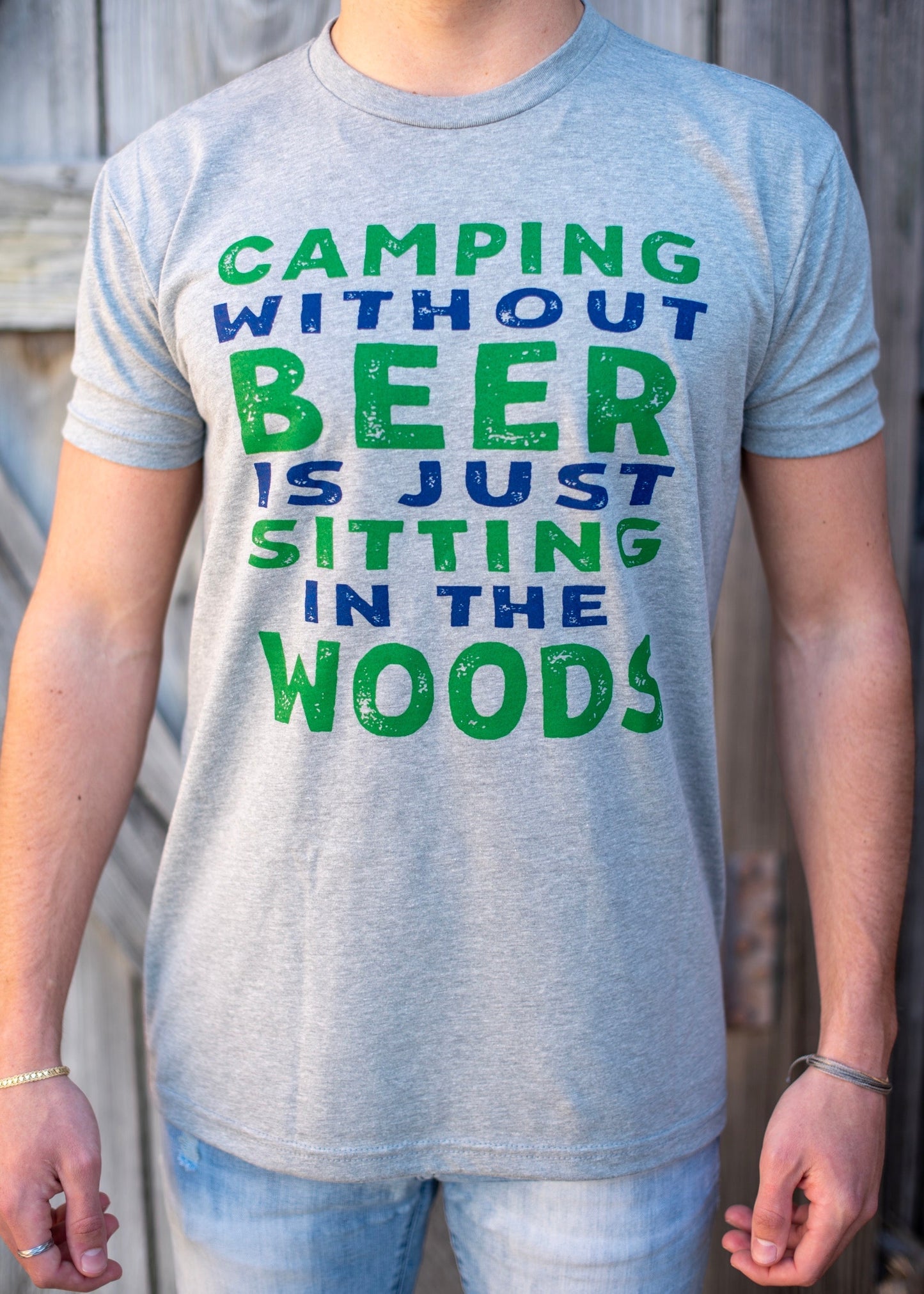 Lone Star Roots Camping Without Beer T-Shirt Shirts