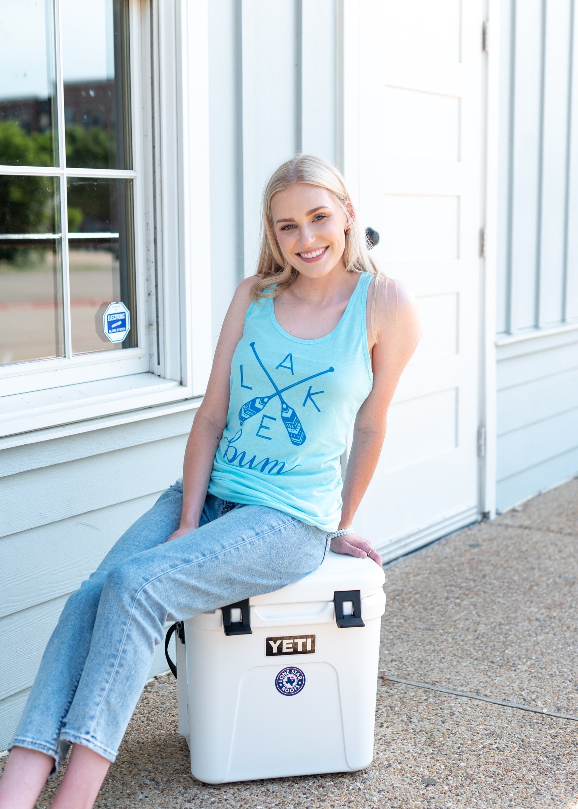 Lone Star Roots Lake Bum Tank Tank Top