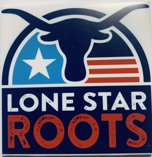 Lone Star Roots LSR "Longhorn" Coaster Coaster