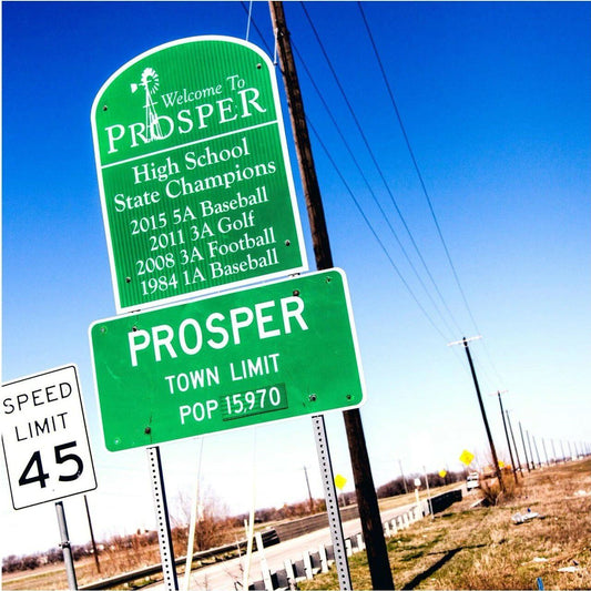 Lone Star Roots Prosper CIty Limit Coaster Coaster