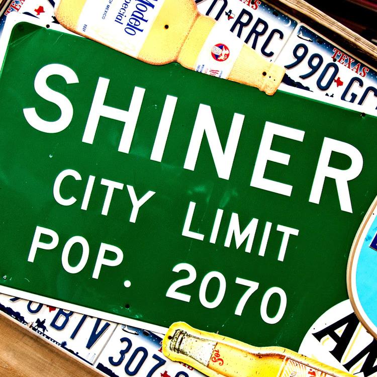 Lone Star Roots Shiner City Limit Coaster Coaster