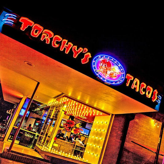 Lone Star Roots Torchy's Taco Original Location (Houston) Coaster Coaster