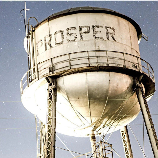 Lone Star Roots Vintage Prosper Water Tower Coaster Coaster