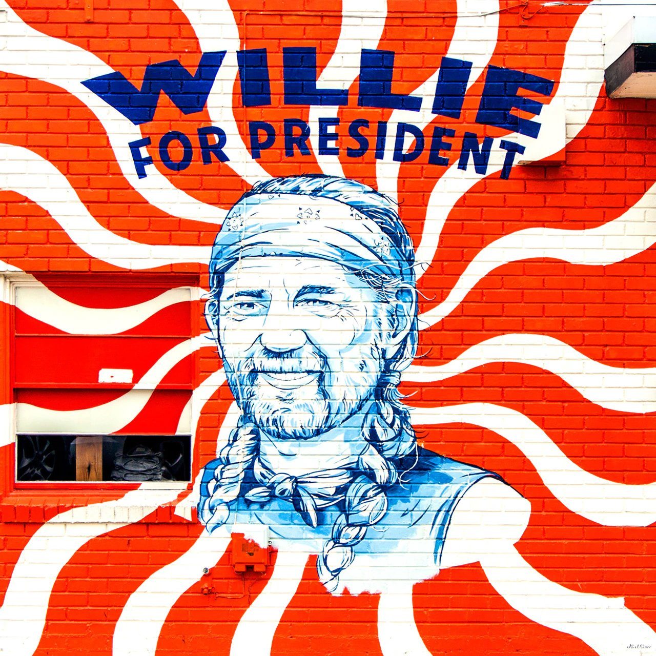 Lone Star Roots Willie For President Coaster Coaster