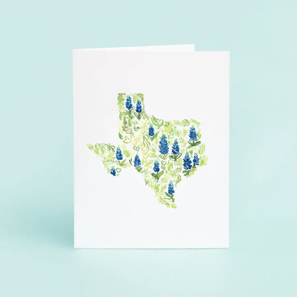 Texas in Bluebonnets Card Set