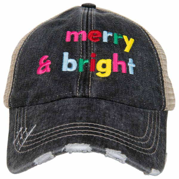 Merry & Bright Christmas Trucker Hat